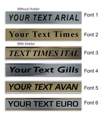 Replacement Custom Insert for Office Door Sign Room Name plaque Code 20337