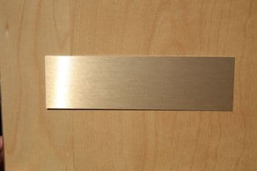 Replacment nameplate Personalised  X 10 Qty slide in inserts for holders  -Gold colour