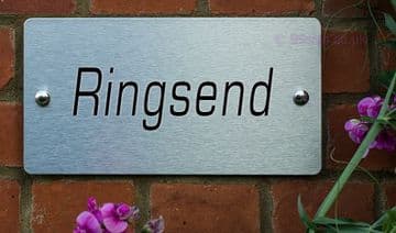 Ringsend -Funny House Name Sign Plaque- Ideal housewarming gift