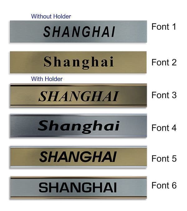 Shanghai Clock Name Plate |World Time Zone City Wall clocks Sign custom Plaque