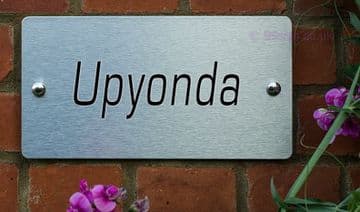 Upyonda -Funny House Name Sign Plaque- Ideal housewarming gift