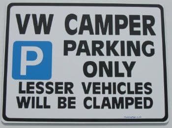 VW Camper Large Metal Sign for volkswagen van models t25 t2 t3 t4 Gift