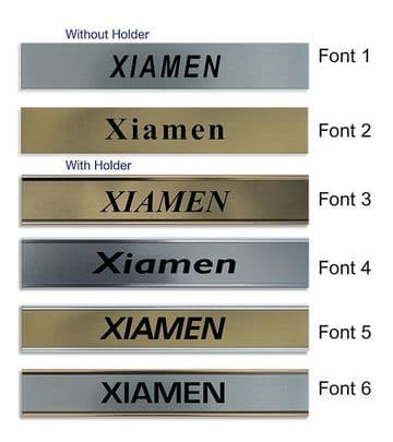 Xiamen Clock Name Plate |World Time Zone City Wall clocks Sign custom Plaque