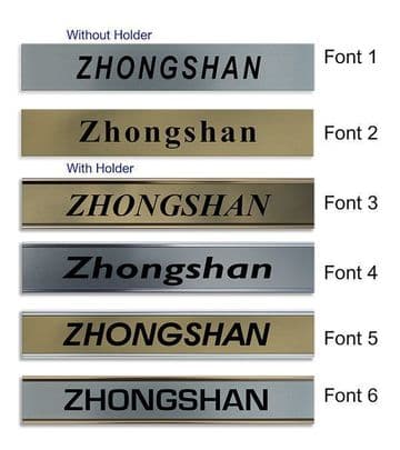 Zhongshan Clock Name Plate |World Time Zone City Wall clocks Sign custom Plaque