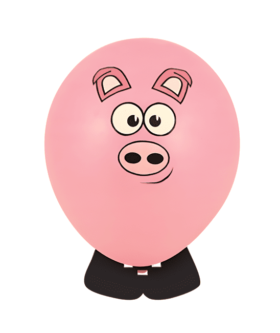 1 Animal Head Balloon Kit