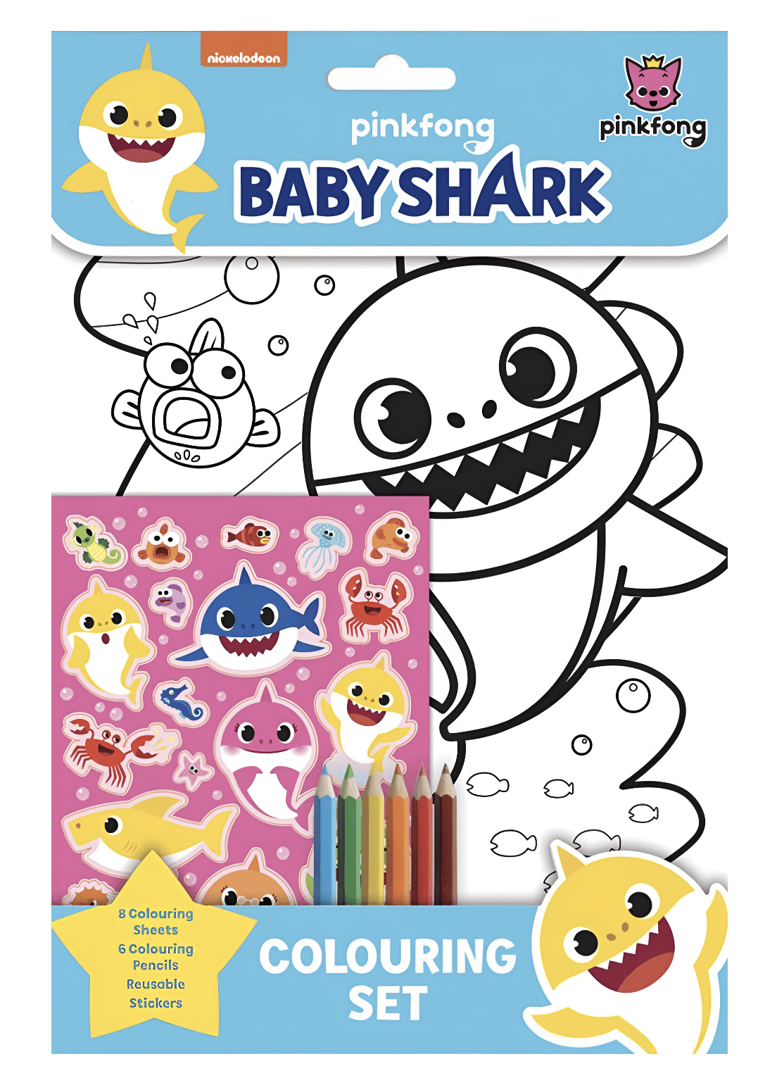 Pinkfong Baby Shark Coloring Sheet For Kids Pinkfong Baby Shark