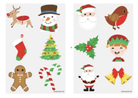 Christmas Party Bag Pre Filled Gift  Bag - includes 5 items