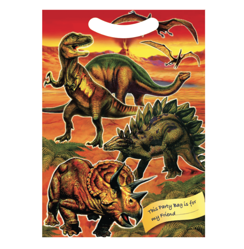 Dinosaur Party Bag