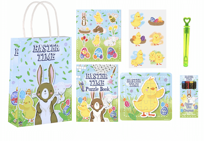 Easter Pre Filled 100 Gift Bags Wholesale (6JSTB)