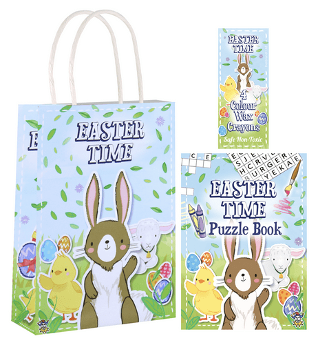 Easter Pre-filled Party Gift Bag with 2 items