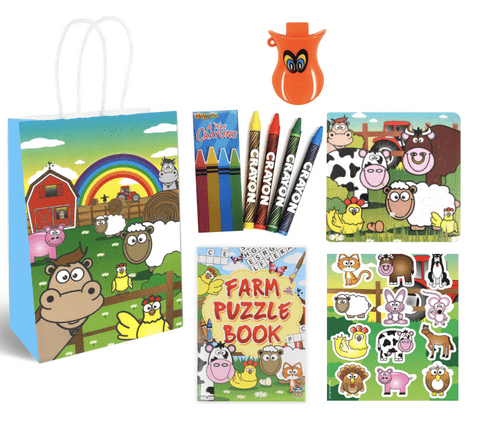 Farm Animal Party Bag  pre-filled (5W)
