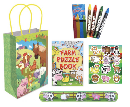 Farm Animal Party Bag pre filled (SB4)