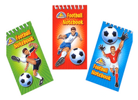 Football Notebook Party Bag Filler