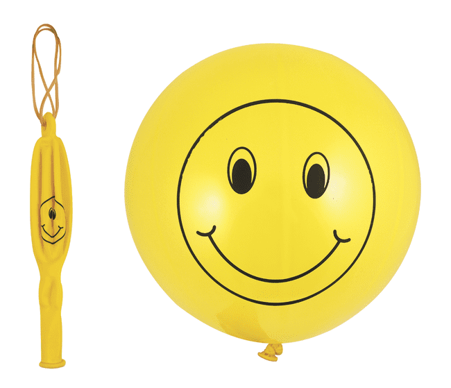 Smiley Face Punch Ball Balloon