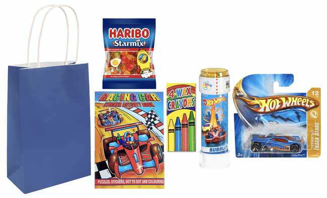 Hot Wheels Pre-filled Party Gift Bag [4 + Starmix]