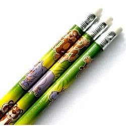 Jungle Animal Pencil with Eraser