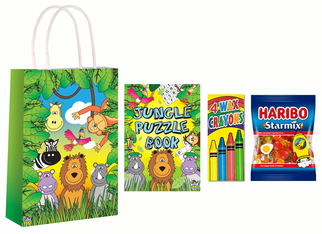 Jungle Pre-filled Party Gift Bag [2 + Starmix]