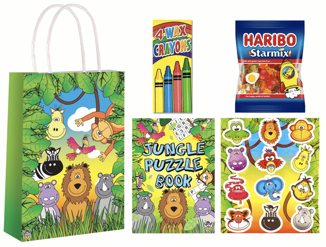 Jungle Pre-filled Party Gift Bag [3 + Starmix]