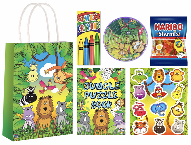 Jungle Pre-filled Party Gift Bag [4M + Starmix]