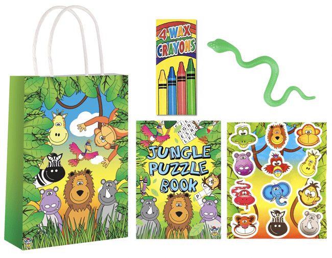 Jungle Pre-filled Party Gift Bag [4S]