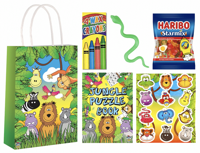 Jungle Pre-filled Party Gift Bag [4S + Starmix]