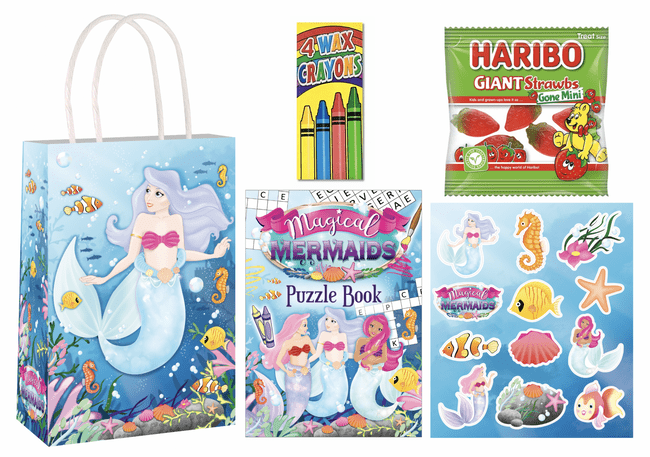 Mermaid Pre-filled Party Gift Bag [3 + Strawbs]