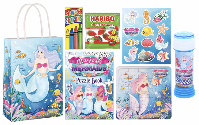 Mermaid Pre-filled Party Gift Bag [5B + Strawbs]