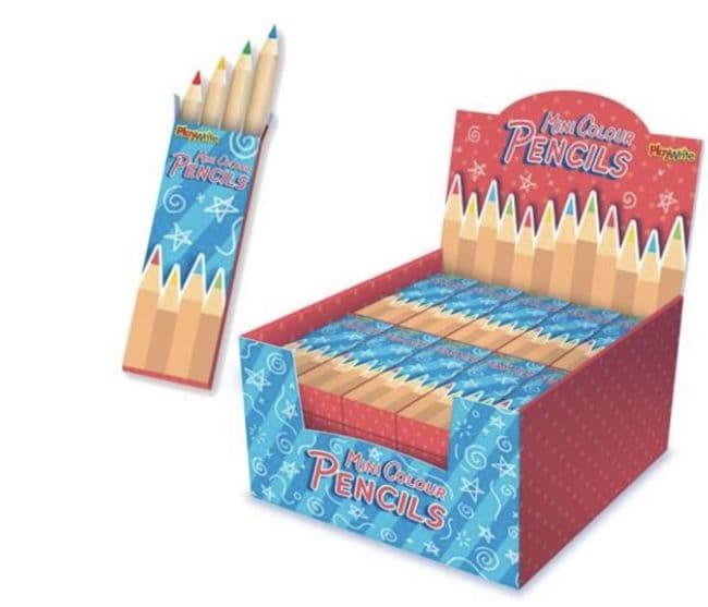 Mini Colouring Pencils 1 Box of 100 Wholesale