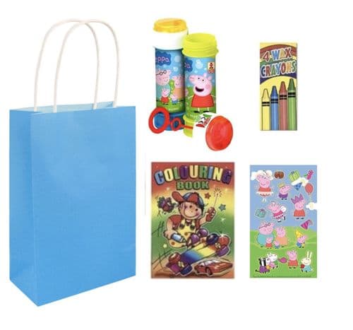 Peppa Pig Pre Filled Party Gift Bag (4 Items)
