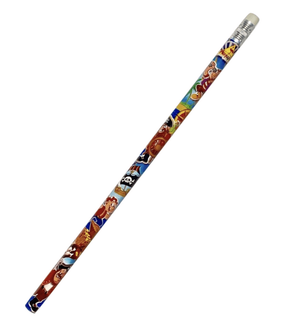Pirate Pencil with Eraser