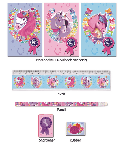 Pony / Horse  5 Piece Stationery Set