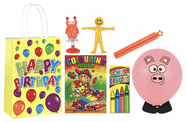 Pre Filled Happy Birthday Gift Bag Items 6