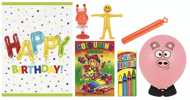 Pre Filled Party bag Stars- Include 6 items (s)