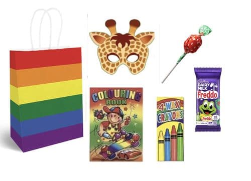 Rainbow Party Bag pre filled