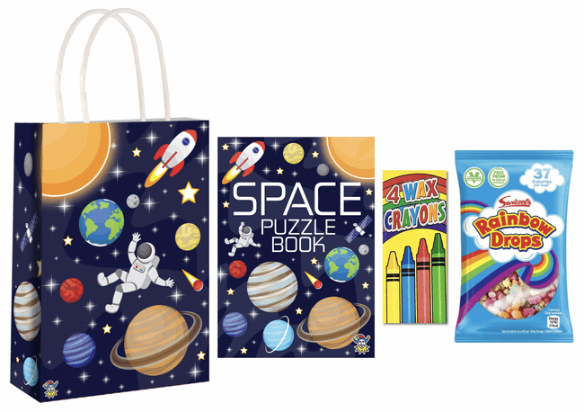 Space Pre-filled Party Gift Bag [2 + RainbowDrops]