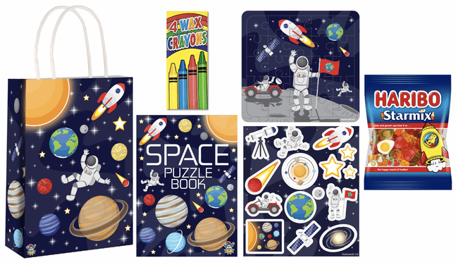Space Pre-filled Party Gift Bag [4J + Starmix]