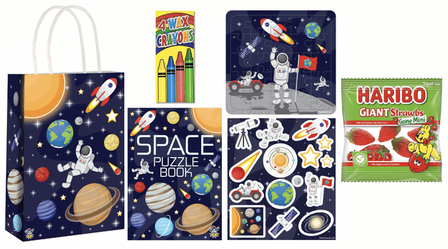 Space Pre-filled Party Gift Bag [4J + Strawbs]