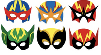 Superhero Party Bag - pre filled 8pcs