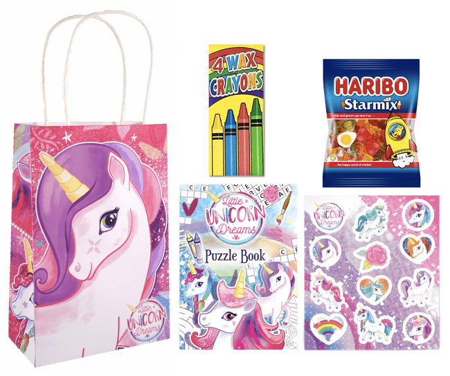 Unicorn Pre-filled Party Gift Bag [3 + Starmix]