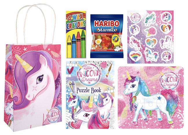 Unicorn Pre-filled Party Gift Bag [4J + Starmix]