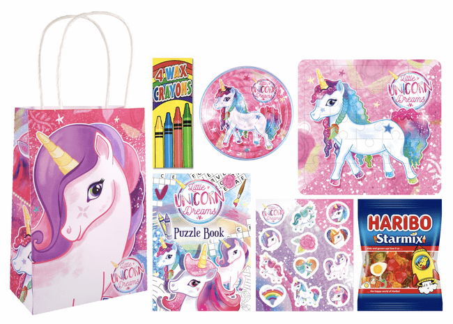 Unicorn Pre-filled Party Gift Bag [5 + Starmix]