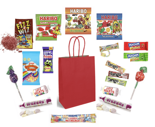 Valentines Retro Sweet Gift Bag