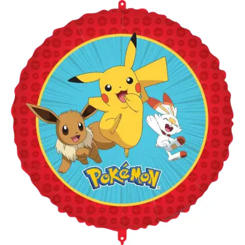 18 inch Pokemon round foil