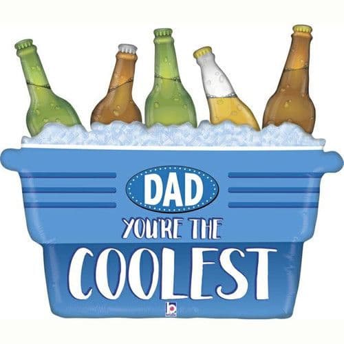 27inch Dad youre the coolest foil balloon