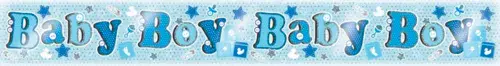 Baby Boy Banner 2.6m