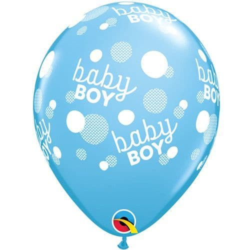 Baby Boy Pale Blue and White 11