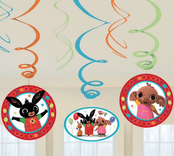 Bing! Swirl Hanging Decorations 3pck