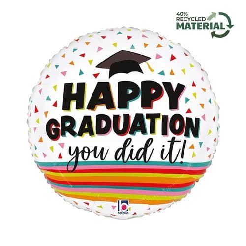 Festive Graduation  you did it 18inch