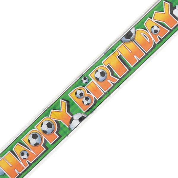 Grevosea Football Birthday Party Decorations, Happy Birthday Banner Decorations Sports Boys Kids Themed Suppliesmz501