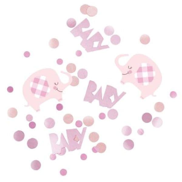 Pink Baby Elephant Confetti 14g